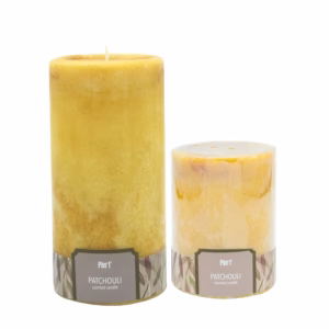 Image of Pier 1 Patchouli Solid Pillar Candle