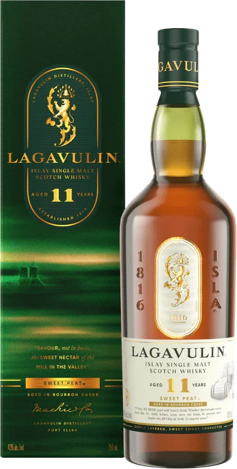 Image of Lagavulin 11 Year Old Sweet Peat Limited Edition Scotch