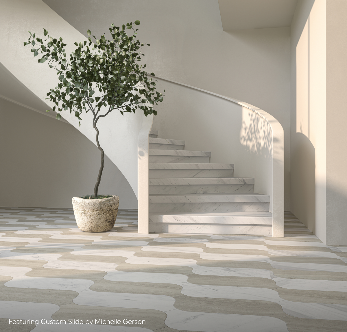 Artistic Tile | Custom Slide by Michelle Gerson