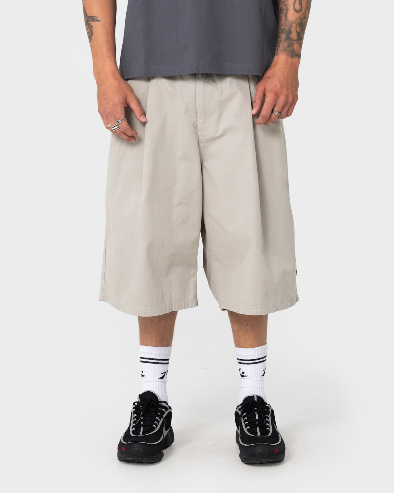 Mista Mista Baggy Pleated Short