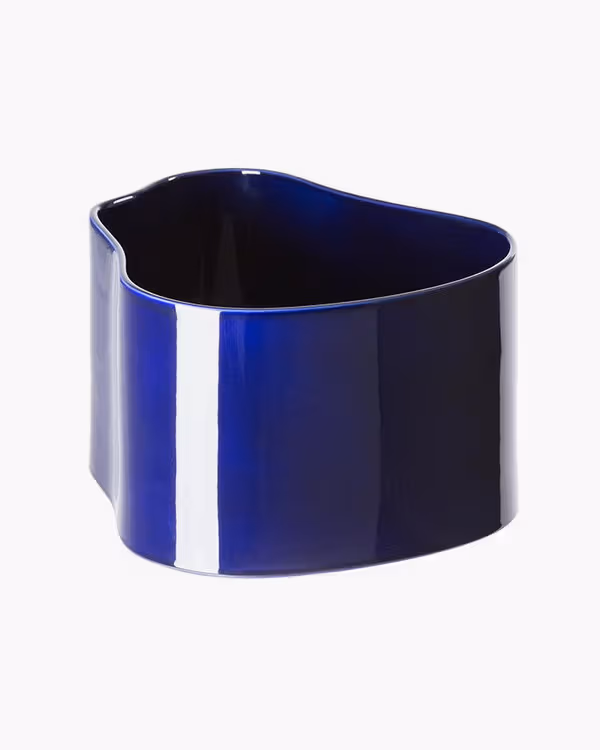 Vaso Riihitie Modello A, grande, blu lucido