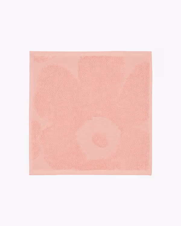 Mini asciugamano Unikko, cipria - rosa