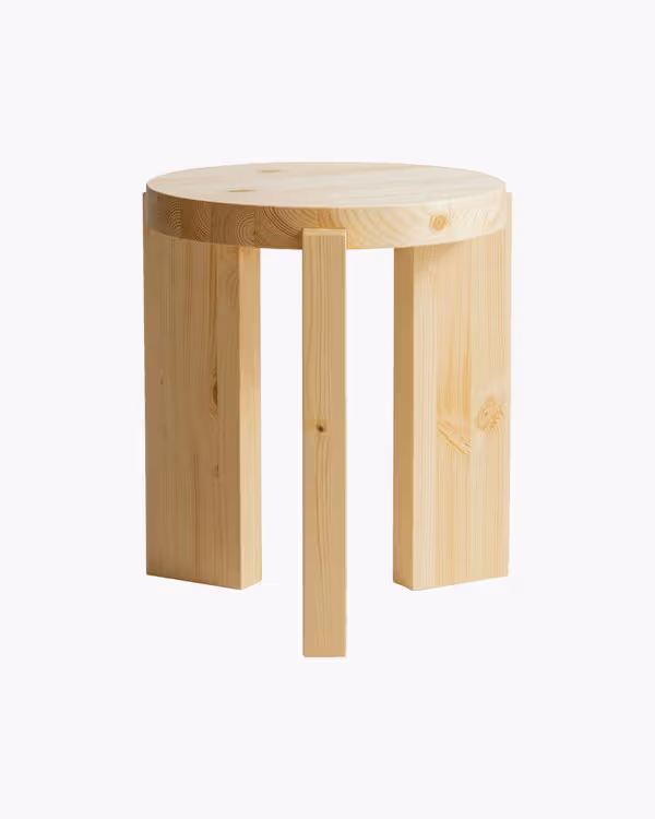 Sgabello 001, pino