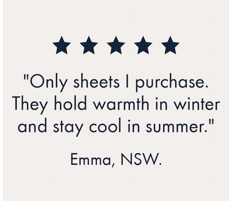 "Only sheets I purchase."