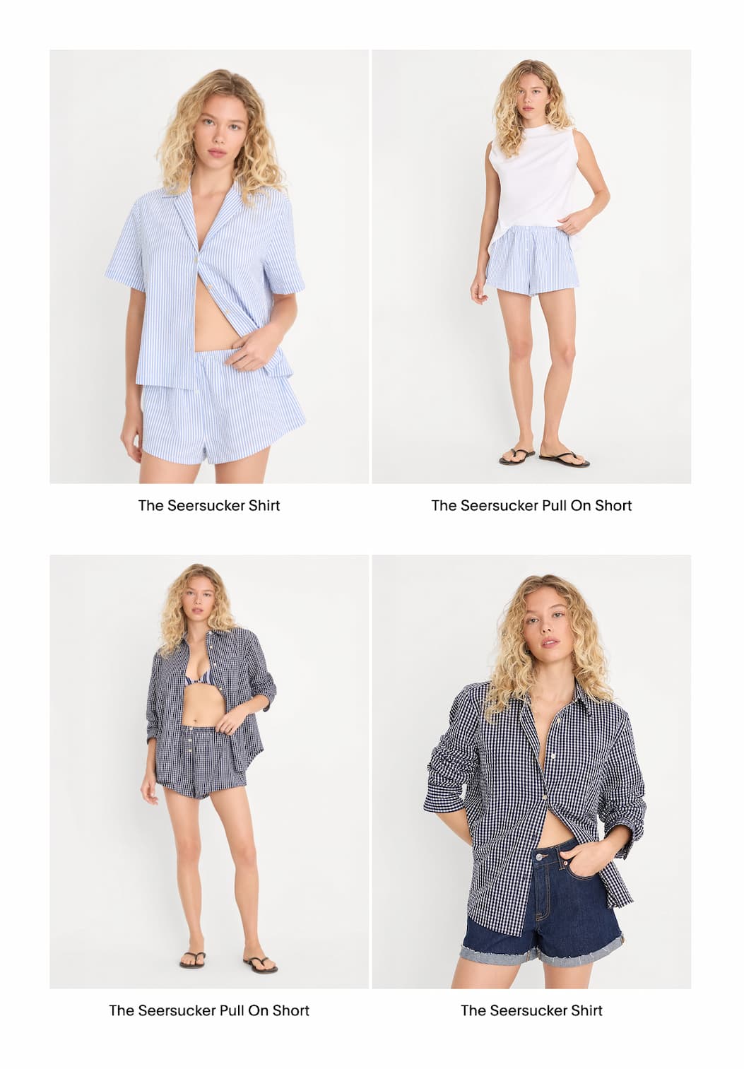 SHOP NOW THE NEW SUMMER SEERSUCKER SETS