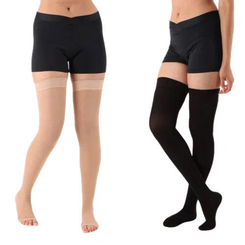 Absolute Support™ Opaque Compression Stockings - Thigh Hi Firm Compression 20-30mmHg - Unisex