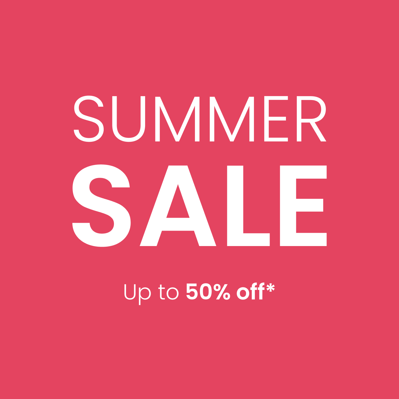 Summer Sale - Save up to 50%