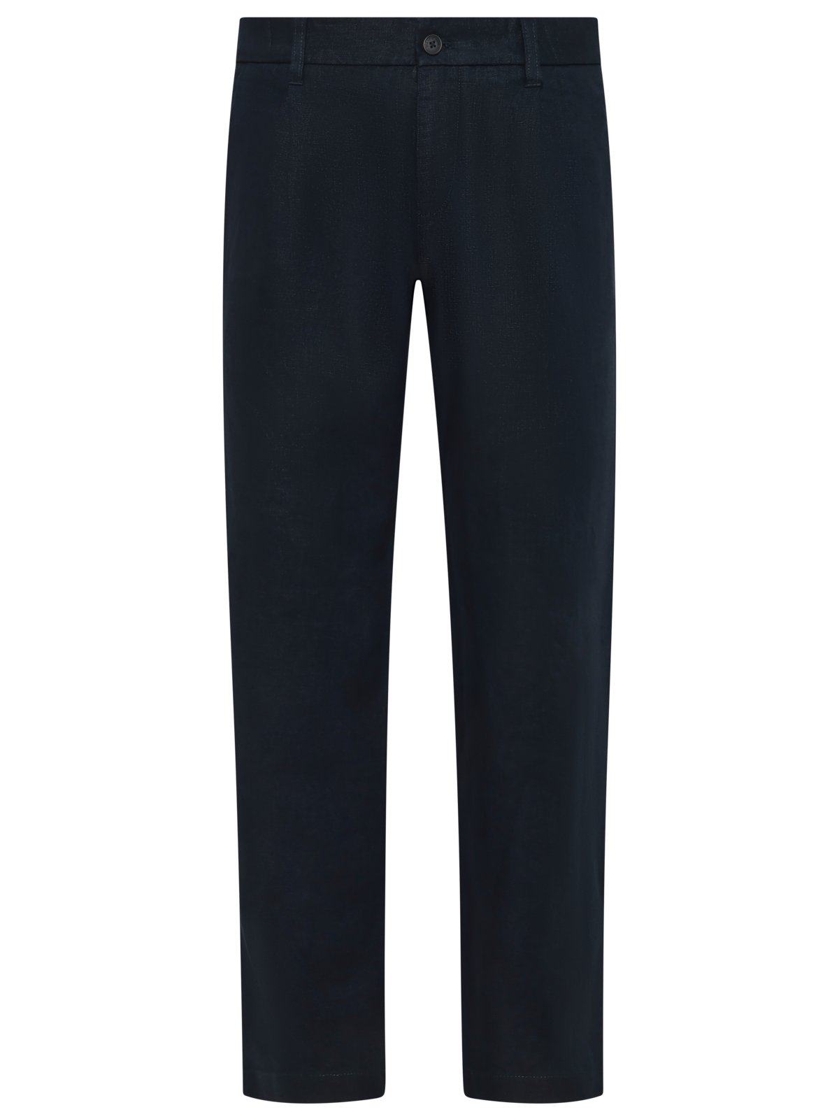 Leinenhose mit Bundfalte, Tapered Fit
