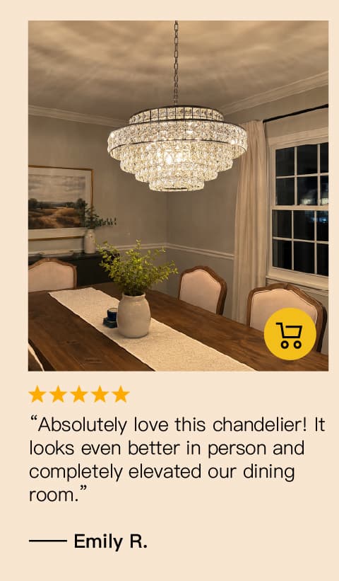 Valeria Luxury Chrome K9 Crystal Wave Chandelier