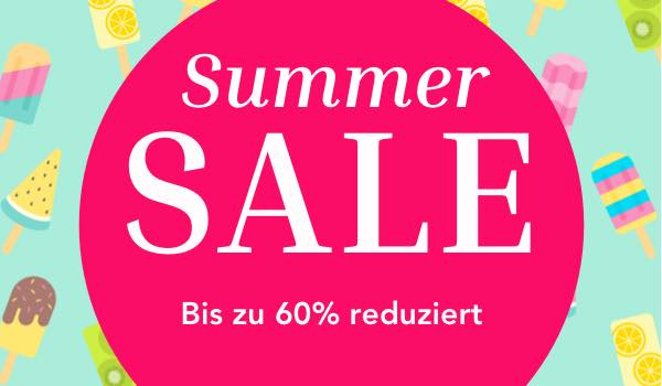Summer SALE - Bis zu 60% reduziert