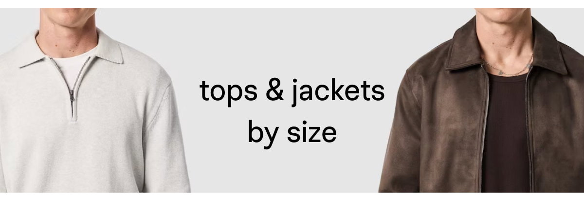 Shop Tops & Jackets On Sale