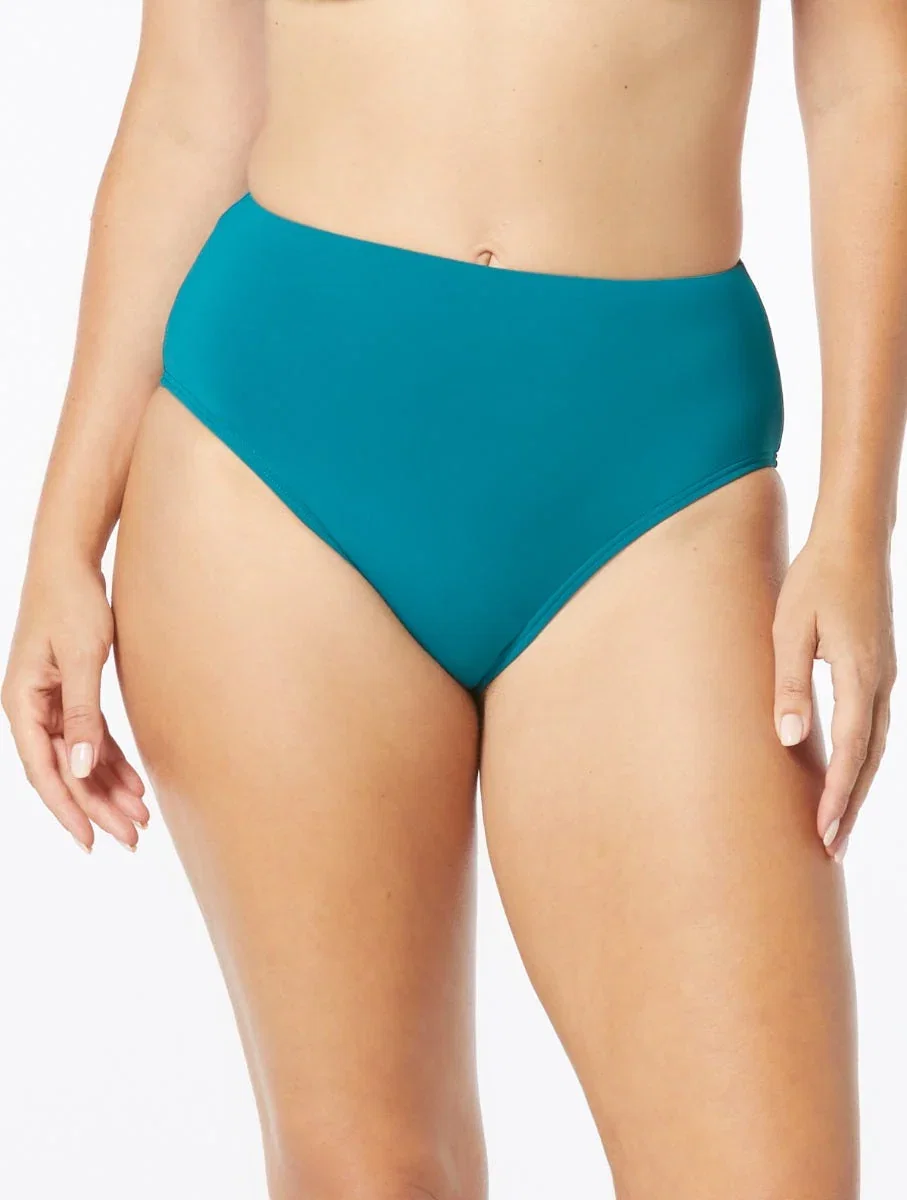 Image of Coco Contours Thrive Tummy Control High Waist Bikini Bottom - Keepsake