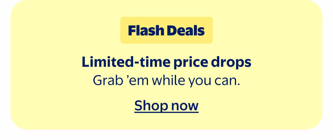 Limited-time price drops