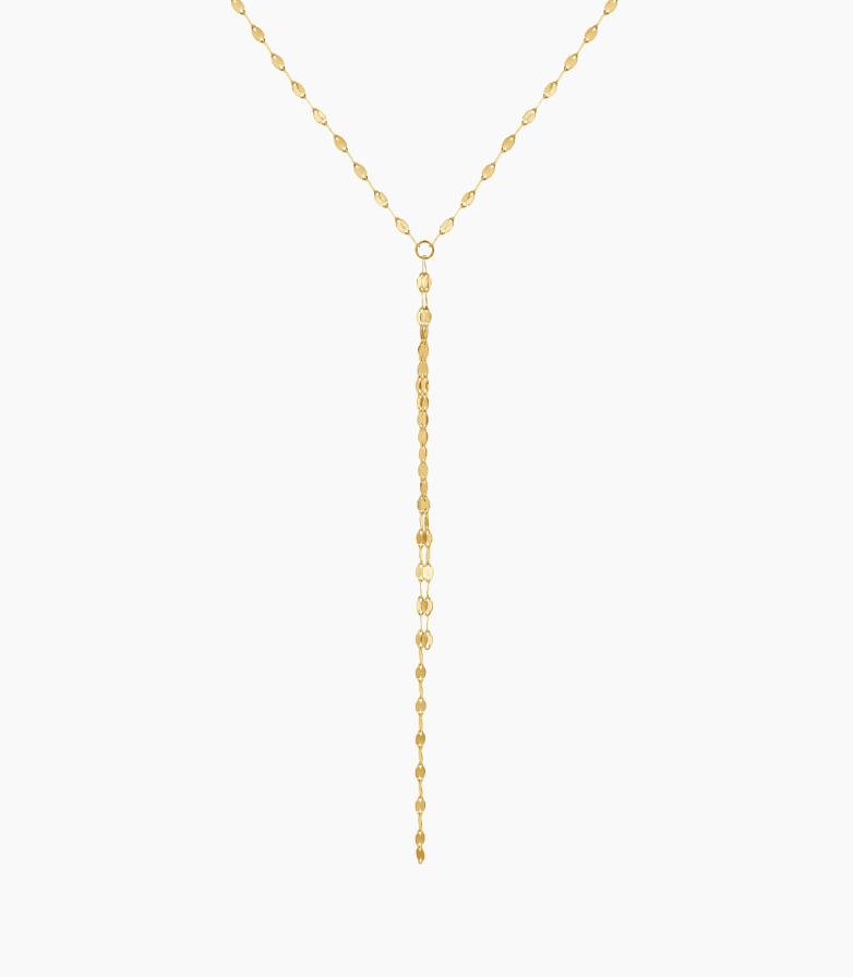 Demure Chain Lariat