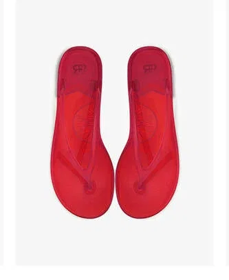 Jelly flat sandal