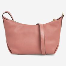 Pink Grained Shoulder Bag