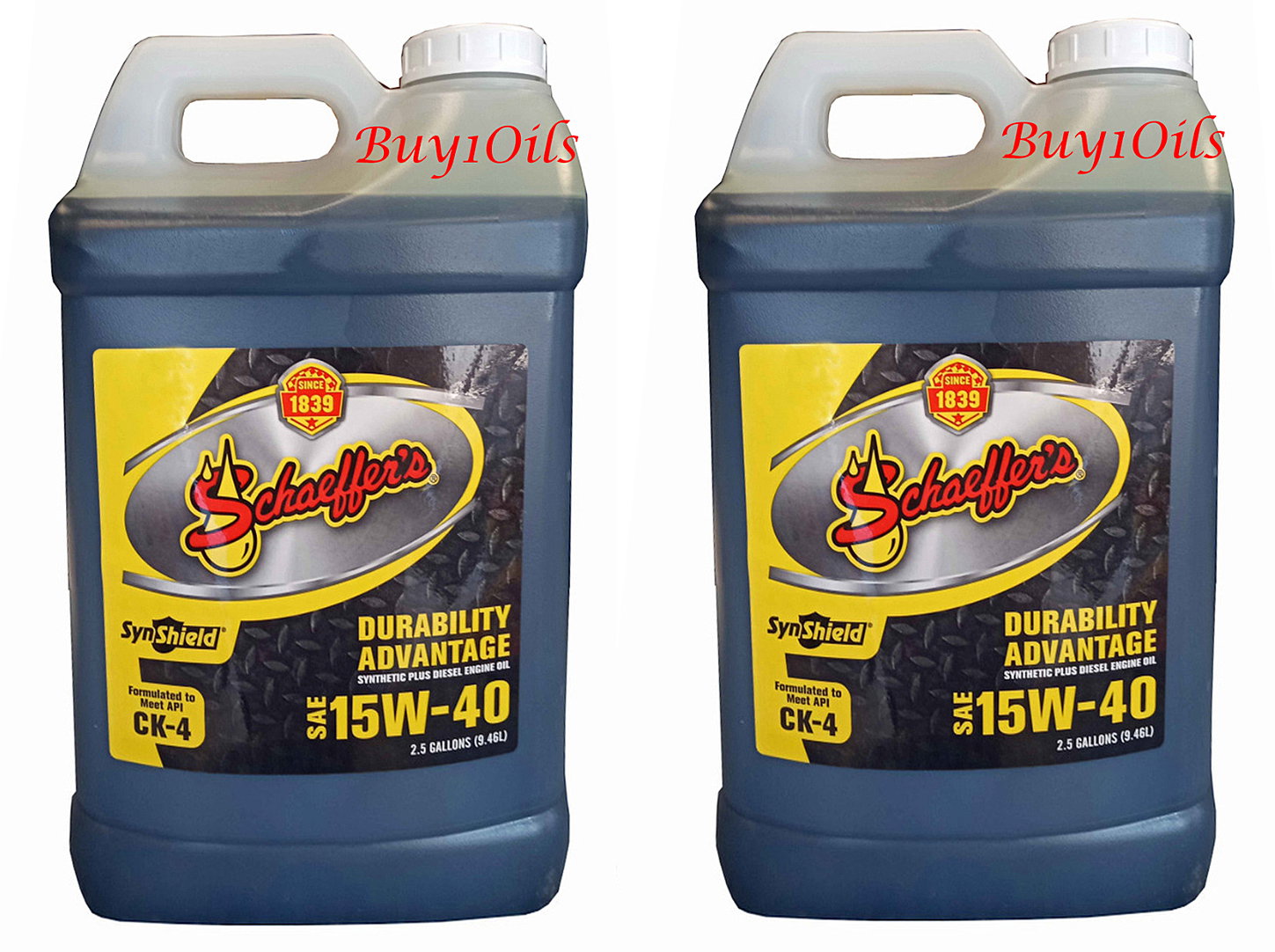 Schaeffer 700-003 SynShield Durability Advantage 15W-40 | 2x2.5-GC