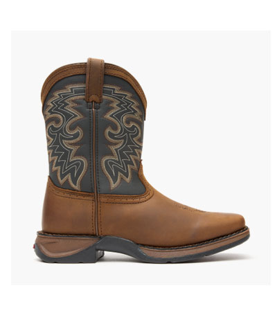 Kids Brown/Black Boot