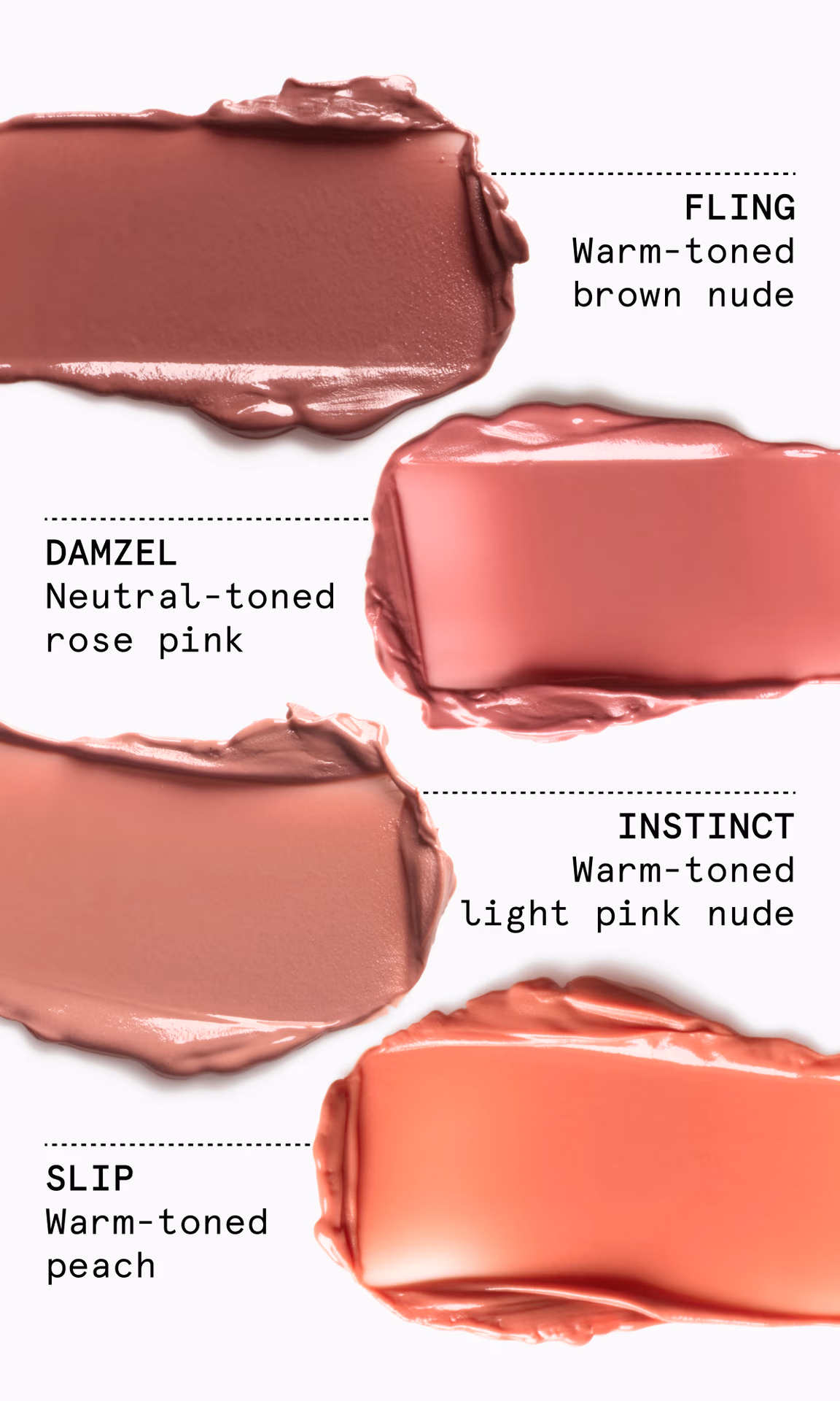 Futurelipstick Deluxe Shine Swatches
