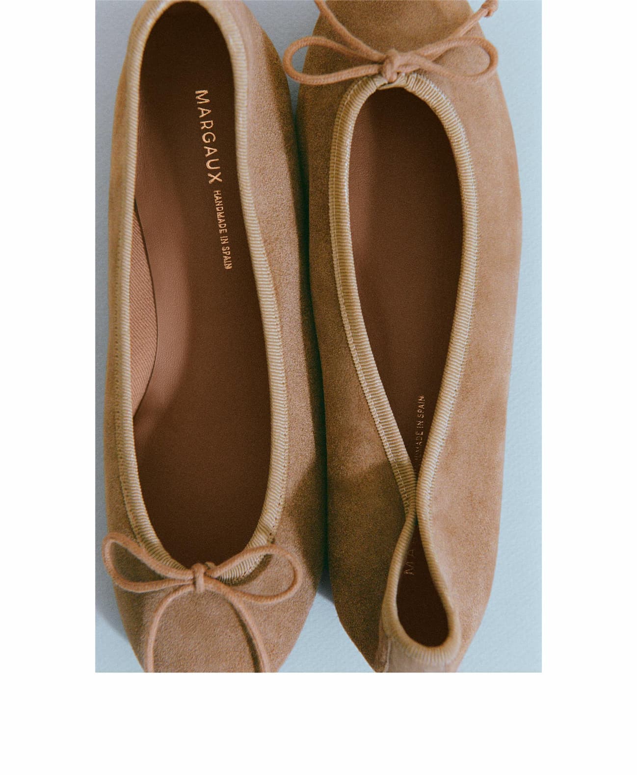 The Demi in Biscotti Suede