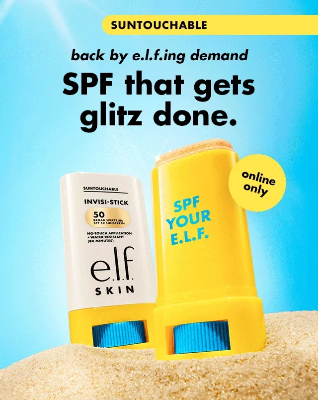 SPF that gets glitz done.