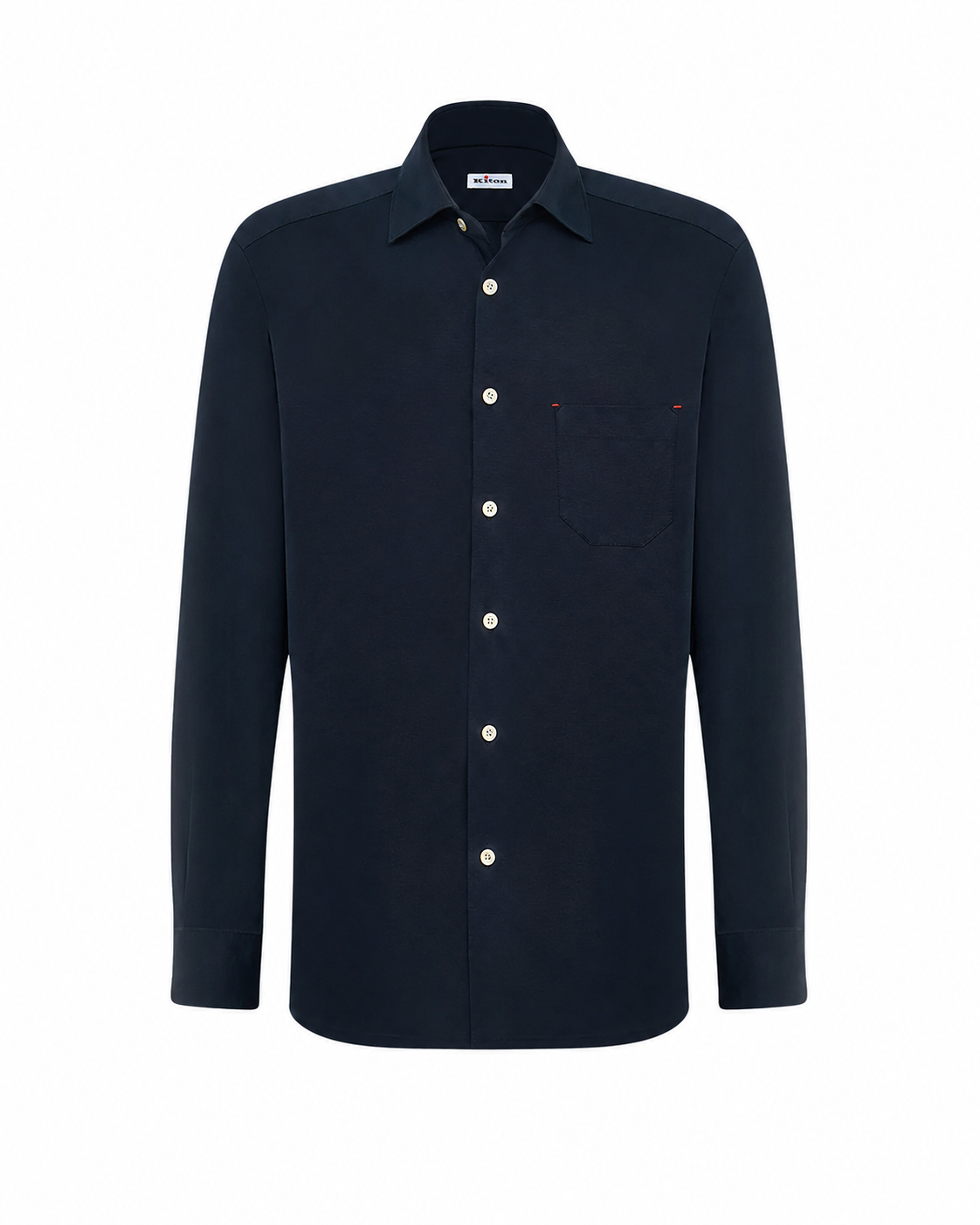 COTTON JERSEY SHIRT BLUE