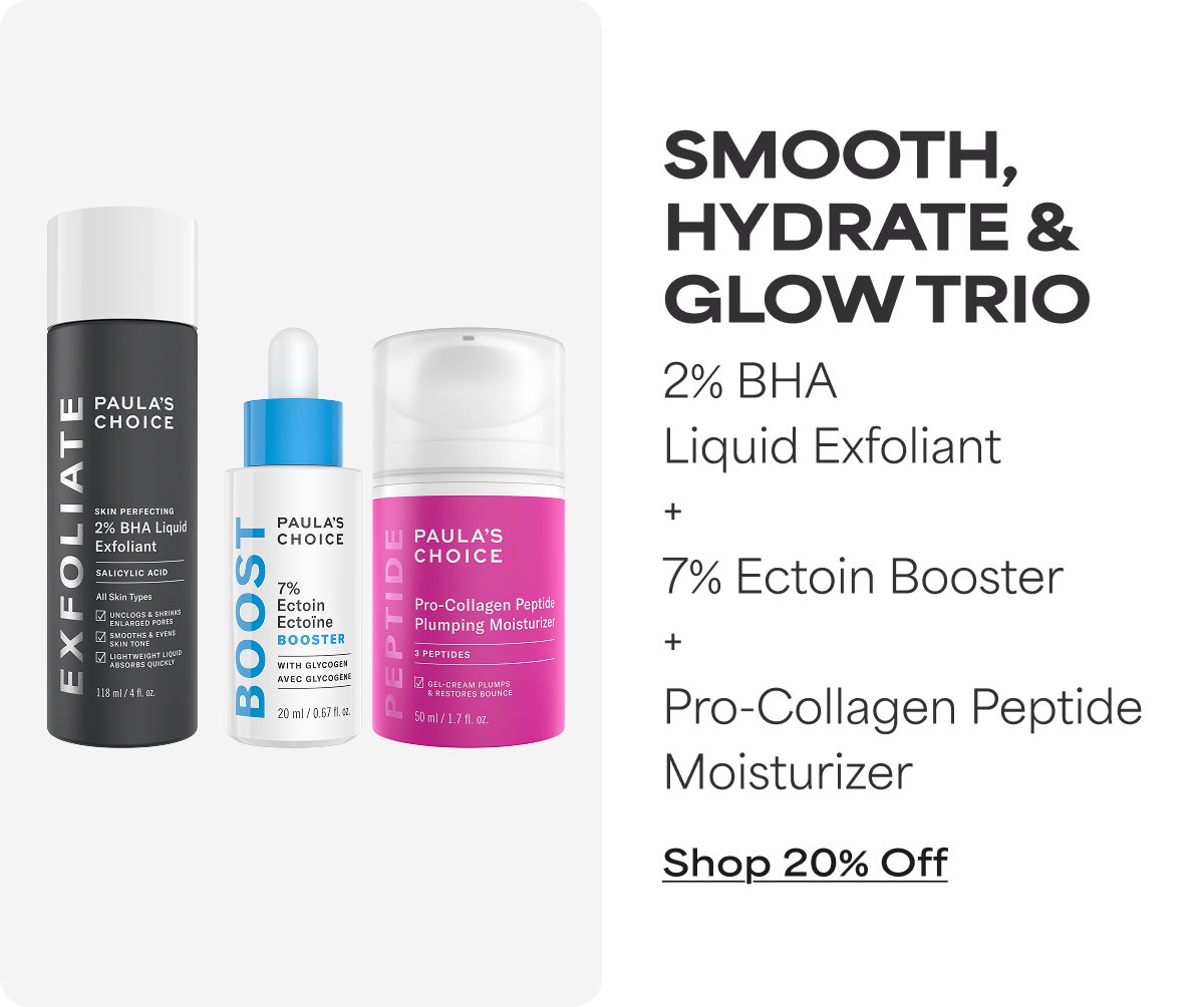 Smooth, Hydrate & Glow Trio