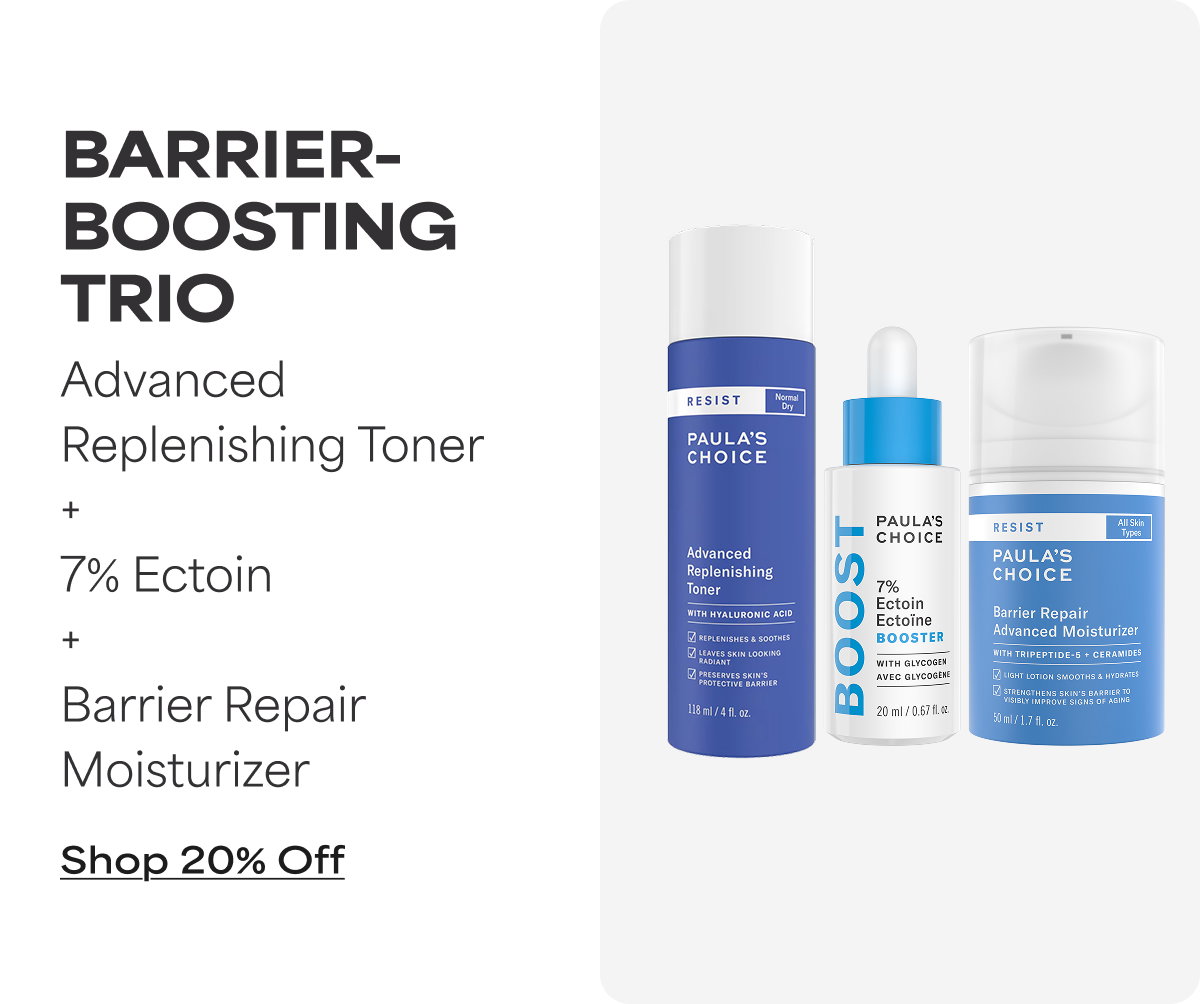 Barrier-Boosting Trio