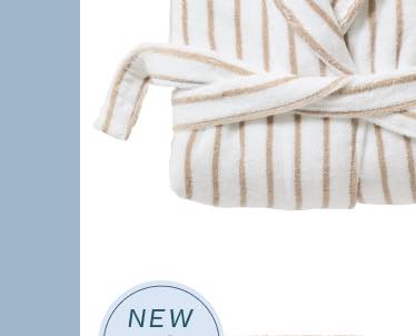 Sonoma Stripe Turkish Cotton Bathrobe