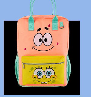 SpongeBob SquarePants x Whatever! Makes You Happy Faces Backpack