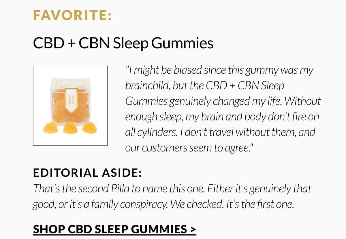 CBD + CBN Sleep Gummies