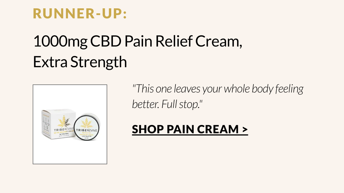1000mg CBD Pain Relief Cream,  Extra Strength