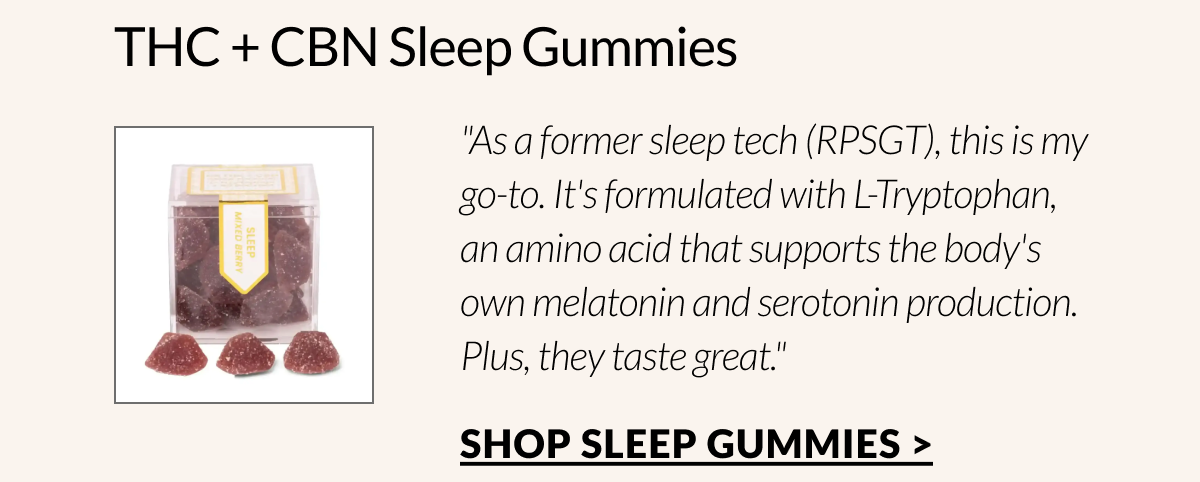 THC + CBN Sleep Gummies