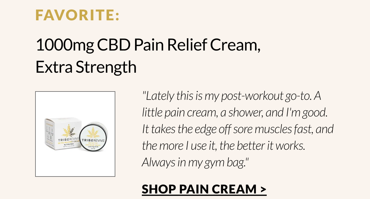 1000mg CBD Pain Relief Cream, Extra Strength