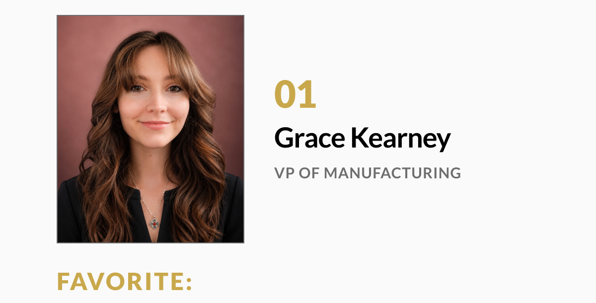 1: Grace Kearney
