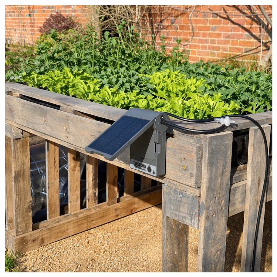 Solar Powered Automatic Drip Irrigation System