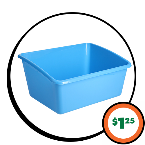 $1.25 Storage Bins