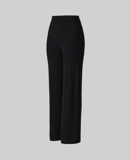 REYNA Wide-Leg Pant in Silk Cotton Knit