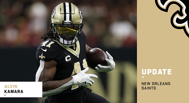 Saints, RB Alvin Kamara finalizing restructured contract