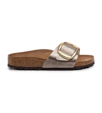 Sandalias Madrid Big Buckle (Ajuste Estrecho) Taupe
