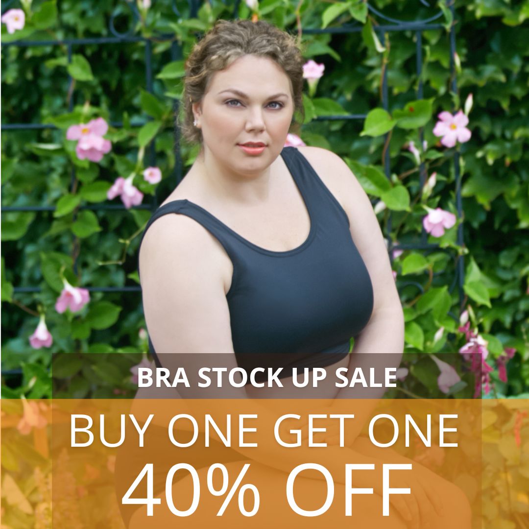 Buy One Get One 40% off JunoActive Plus-size Bras