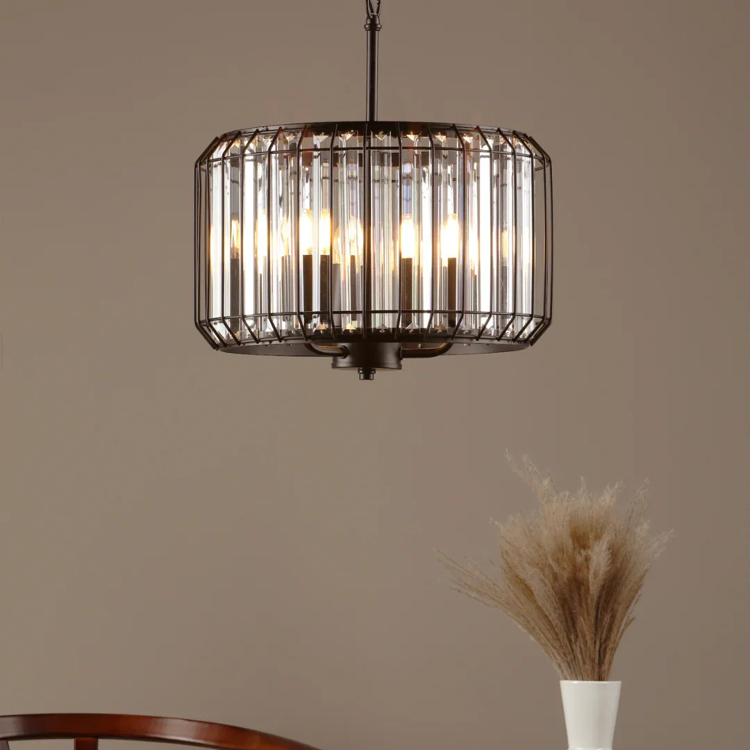 Image of Naeva Black Pendant Ceiling Light