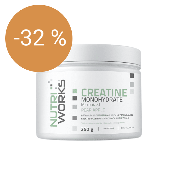 Image of NutriWorks Creatine Monohydrate, Pear Apple, 250g