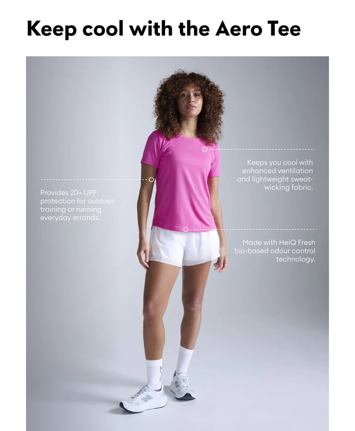 Keep cool with the Aero Tee 