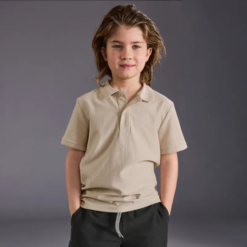 Kinder-Jungen-T-Shirt mit Kragen