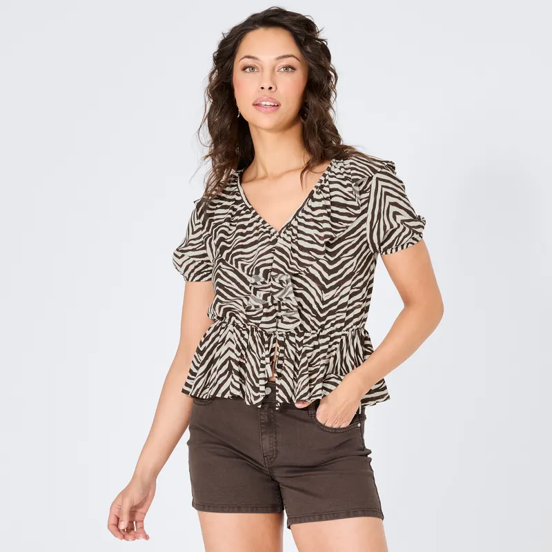 Damen-Bluse aus Viskose