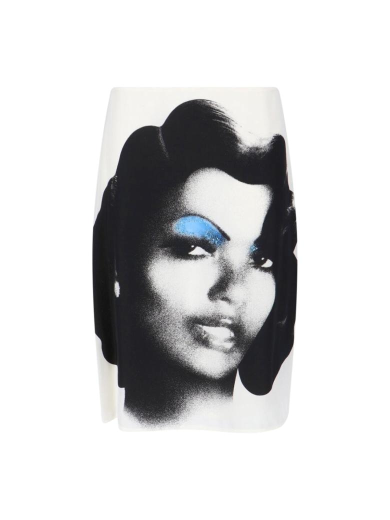 Versace - Gonna midi in seta