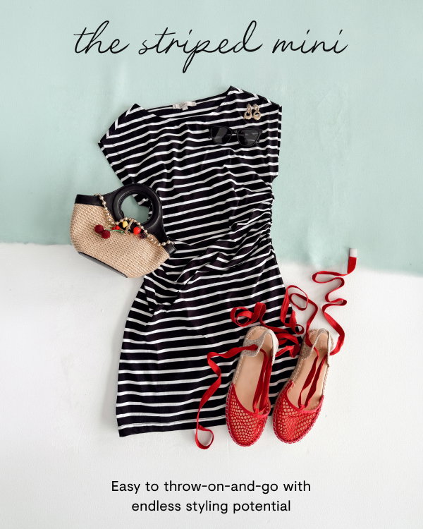 The striped mini