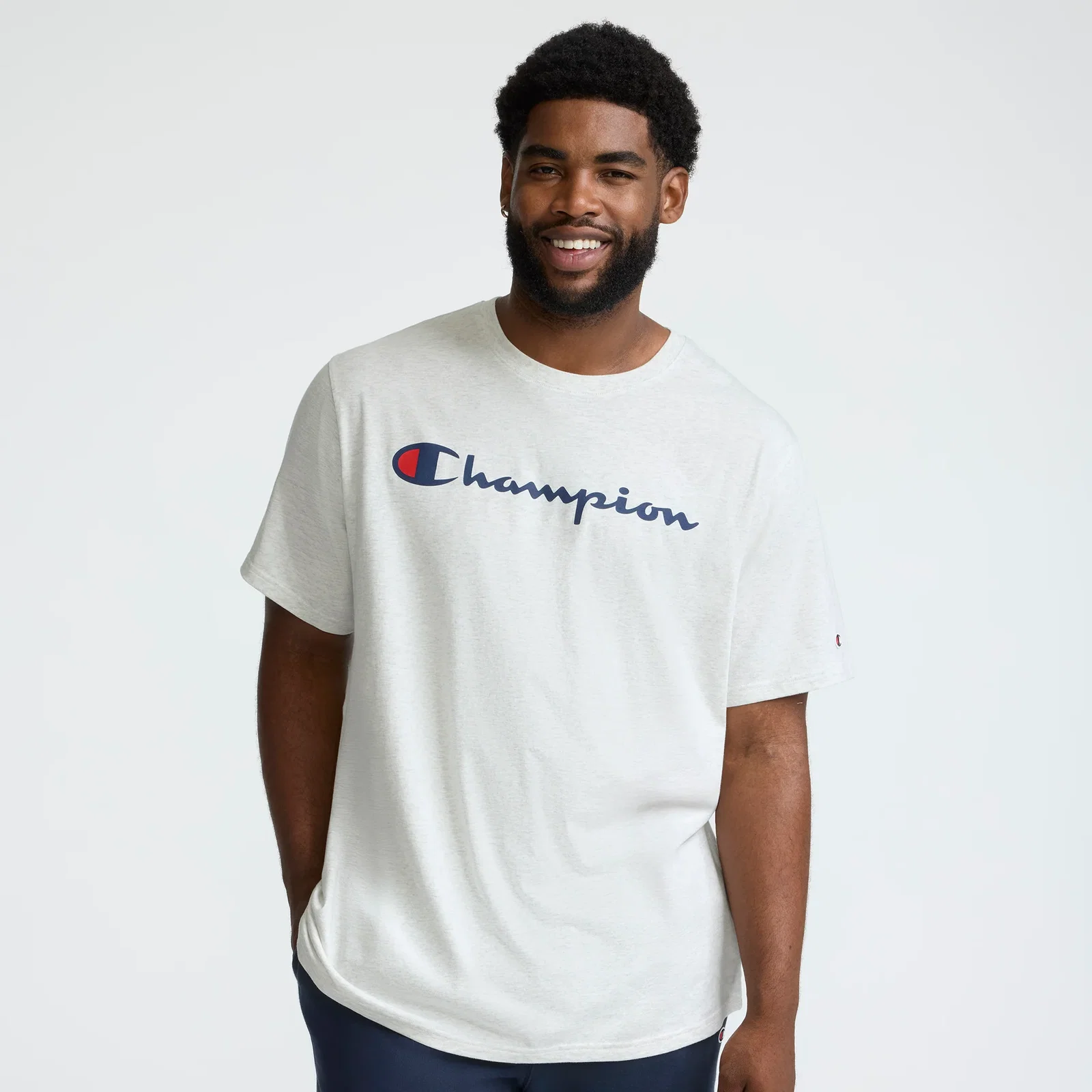 Image of Classic Graphic T-Shirt, Script Logo - Big & Tall