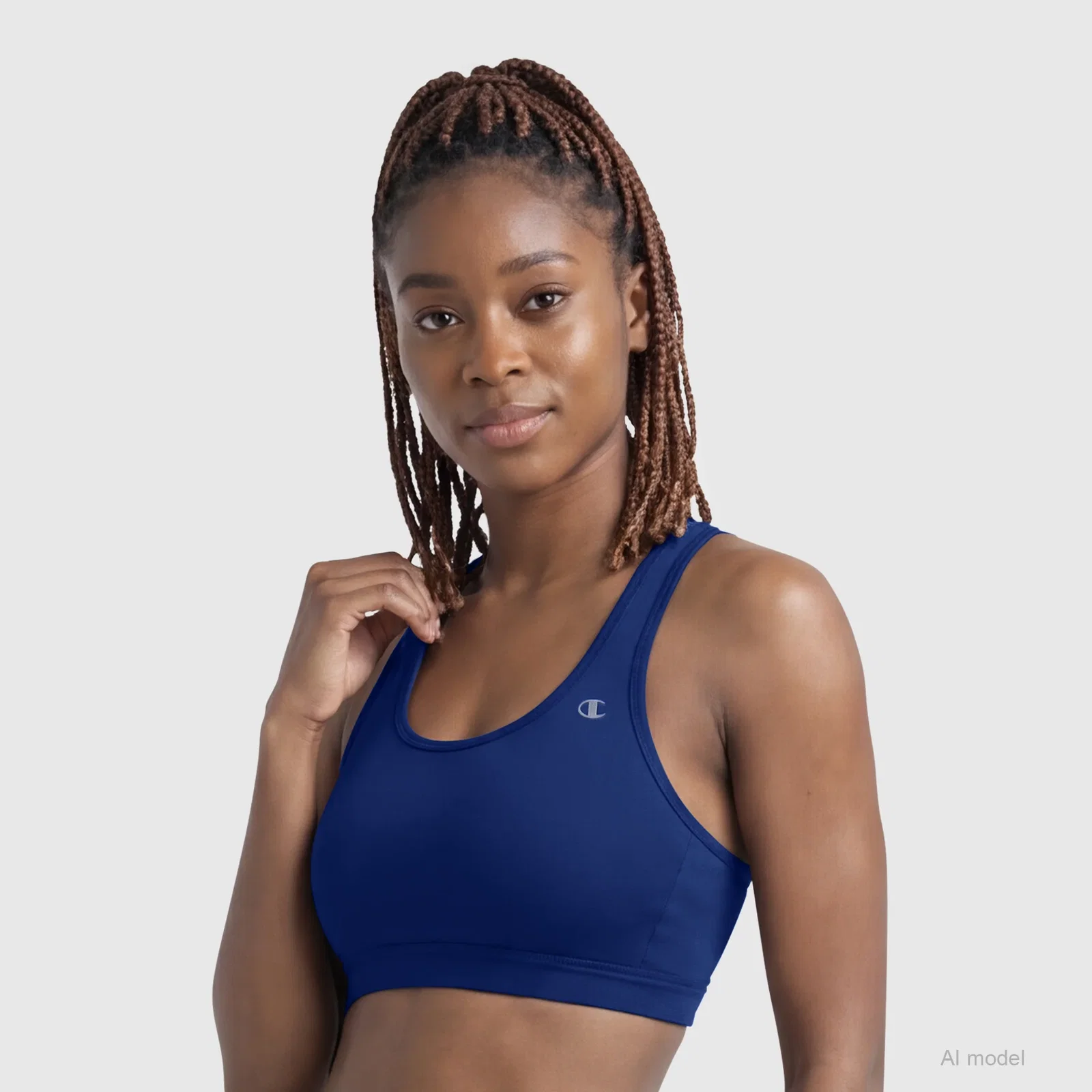 Image of Compression Sports Bra, C Logo